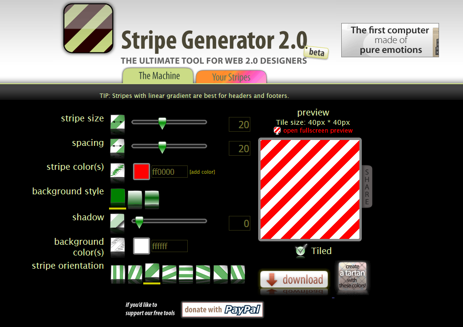 stripegenerator.com