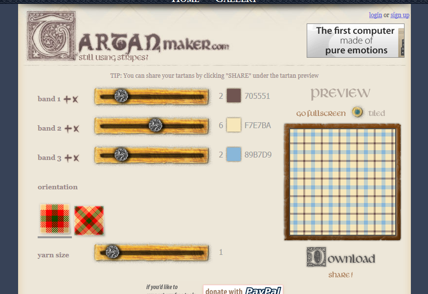 http://www.tartanmaker.com/