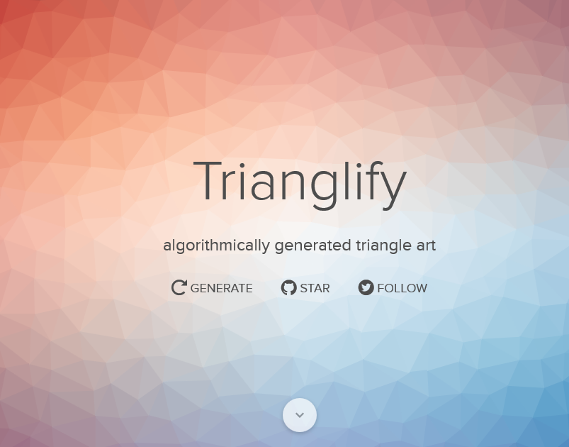 Trianglify