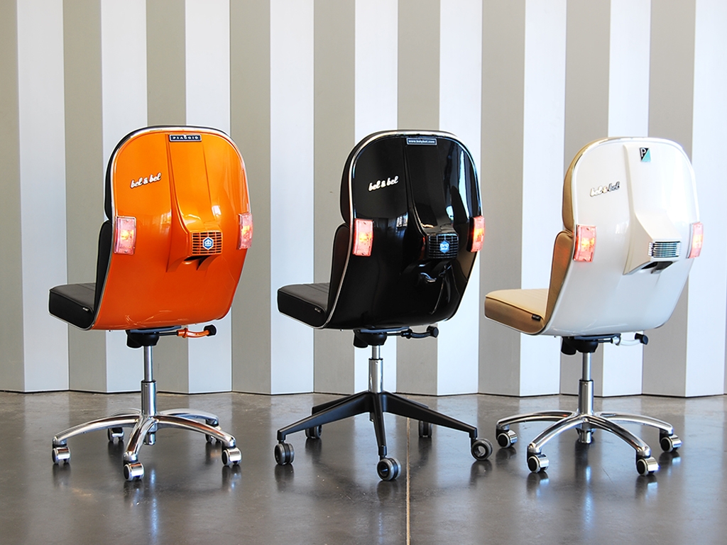 摩登Vespa机车椅