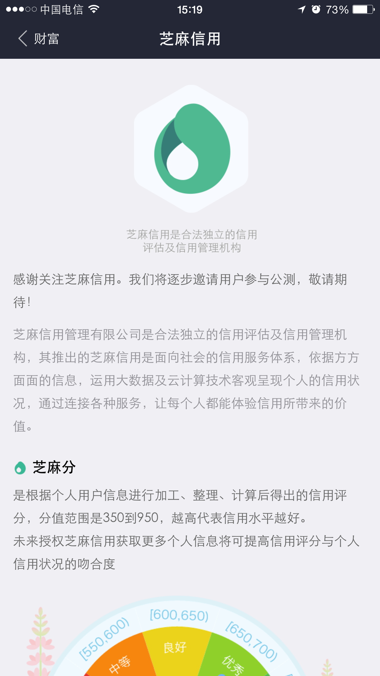 阿里蚂蚁金服的芝麻信用